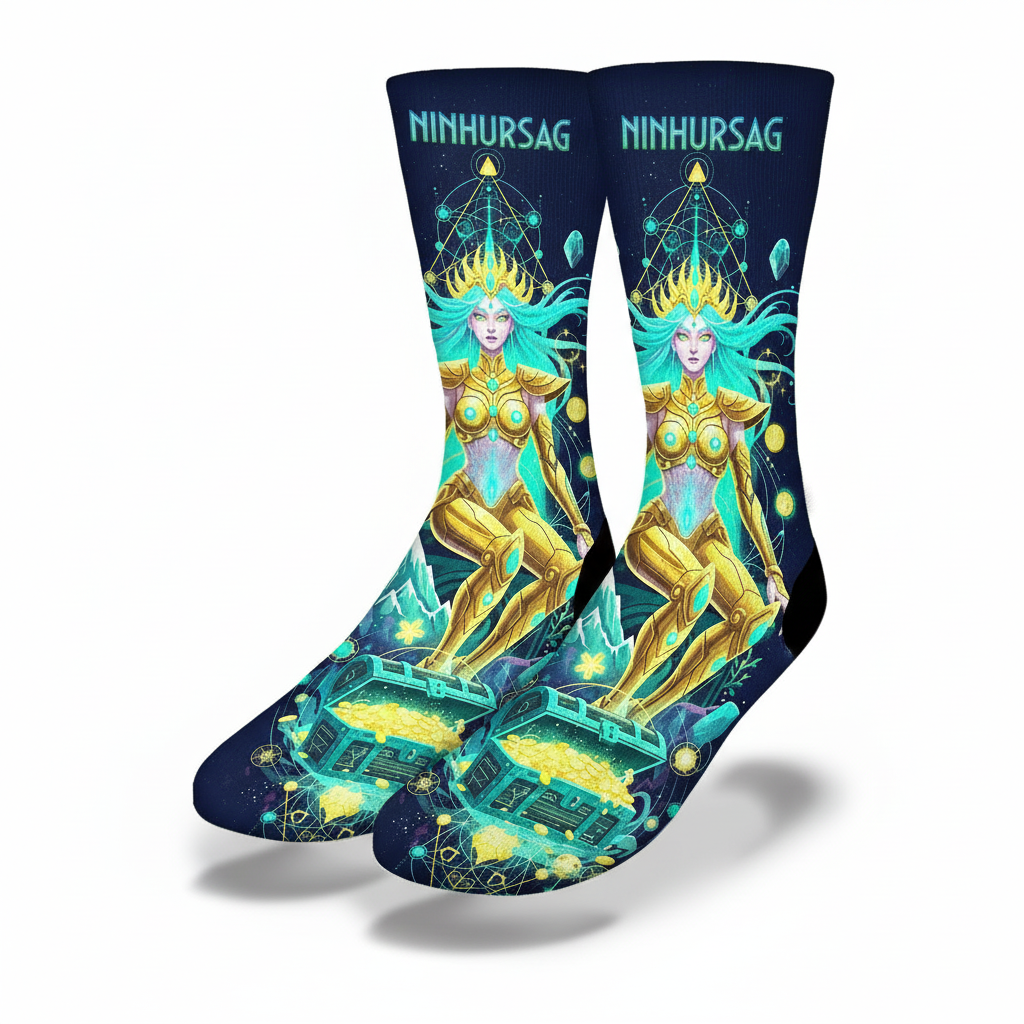 Anunnaki Ninhursag Socks