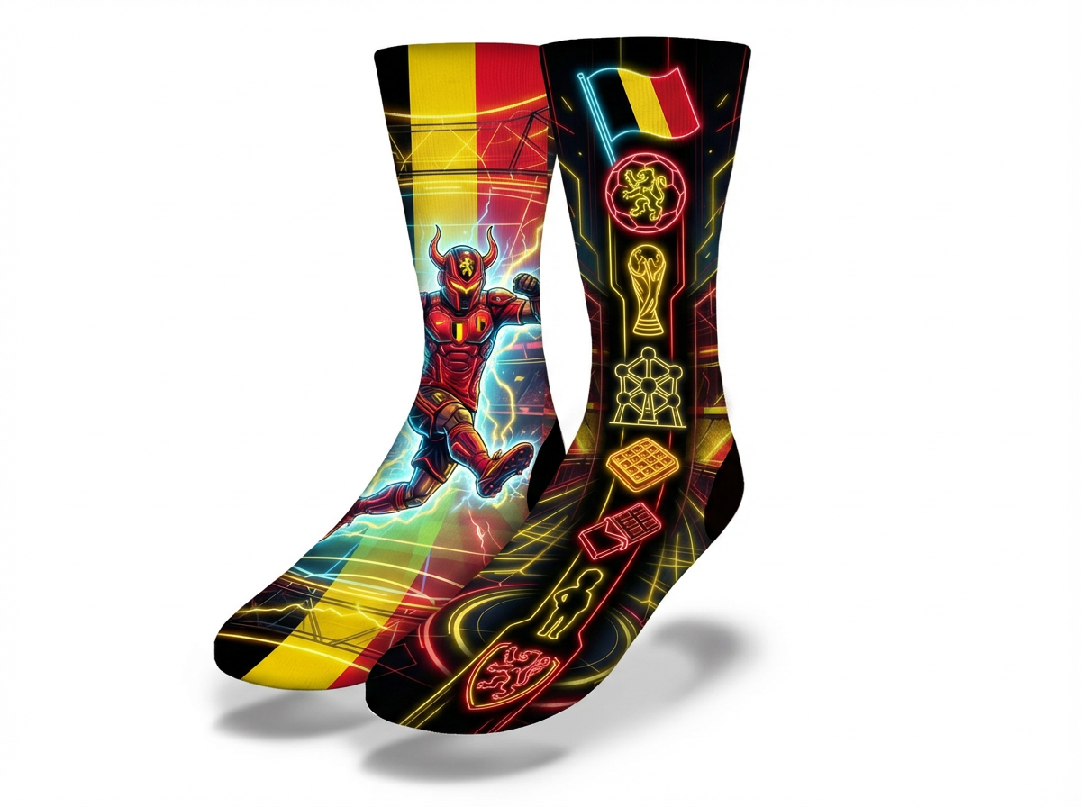 BELGIUM be WC26 Socks