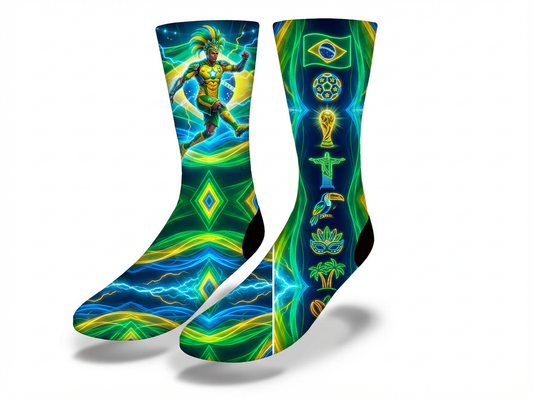 BRAZIL br WC26 Socks