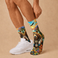 Southwestern Bear Sunrise socks