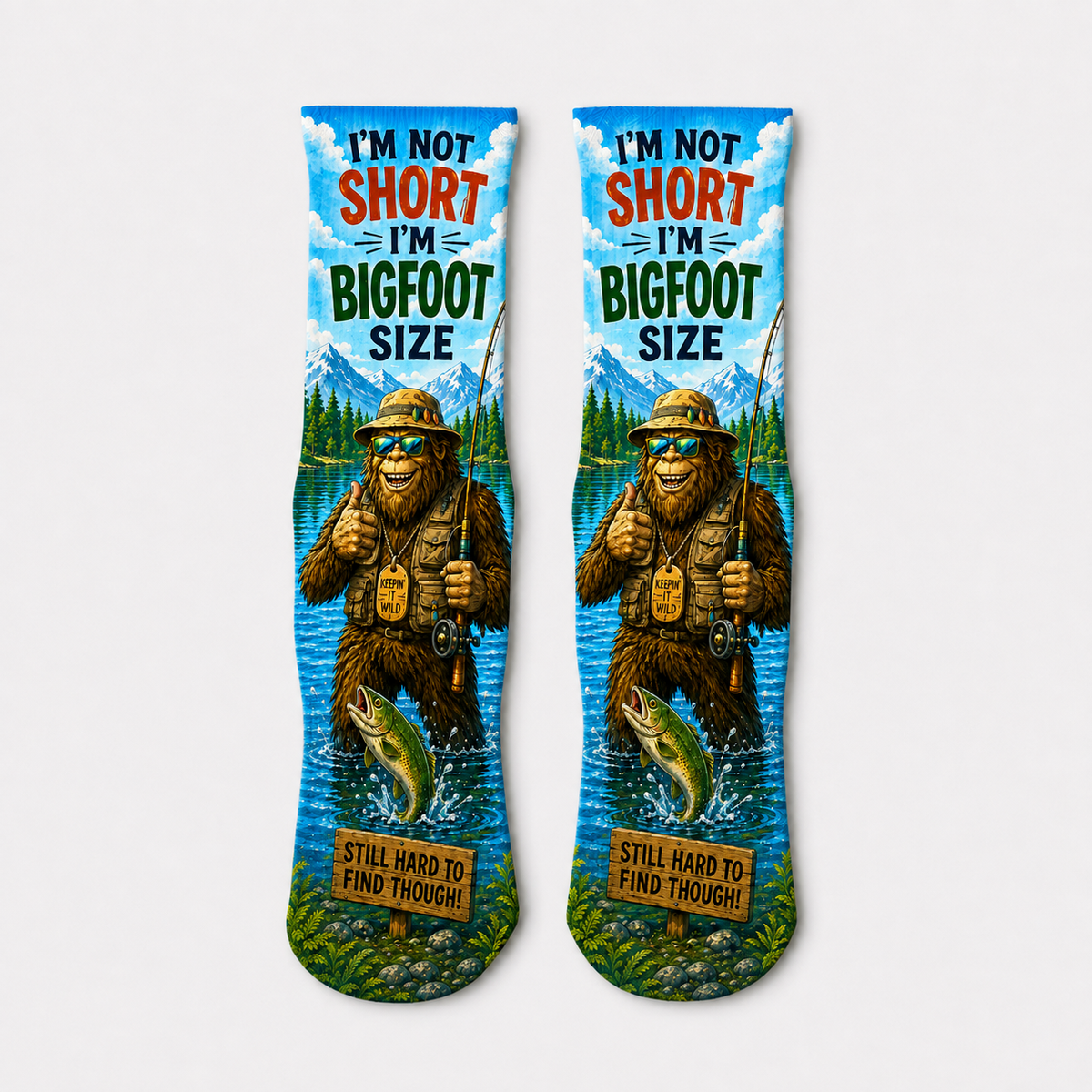 Bigfoot Im Short socks