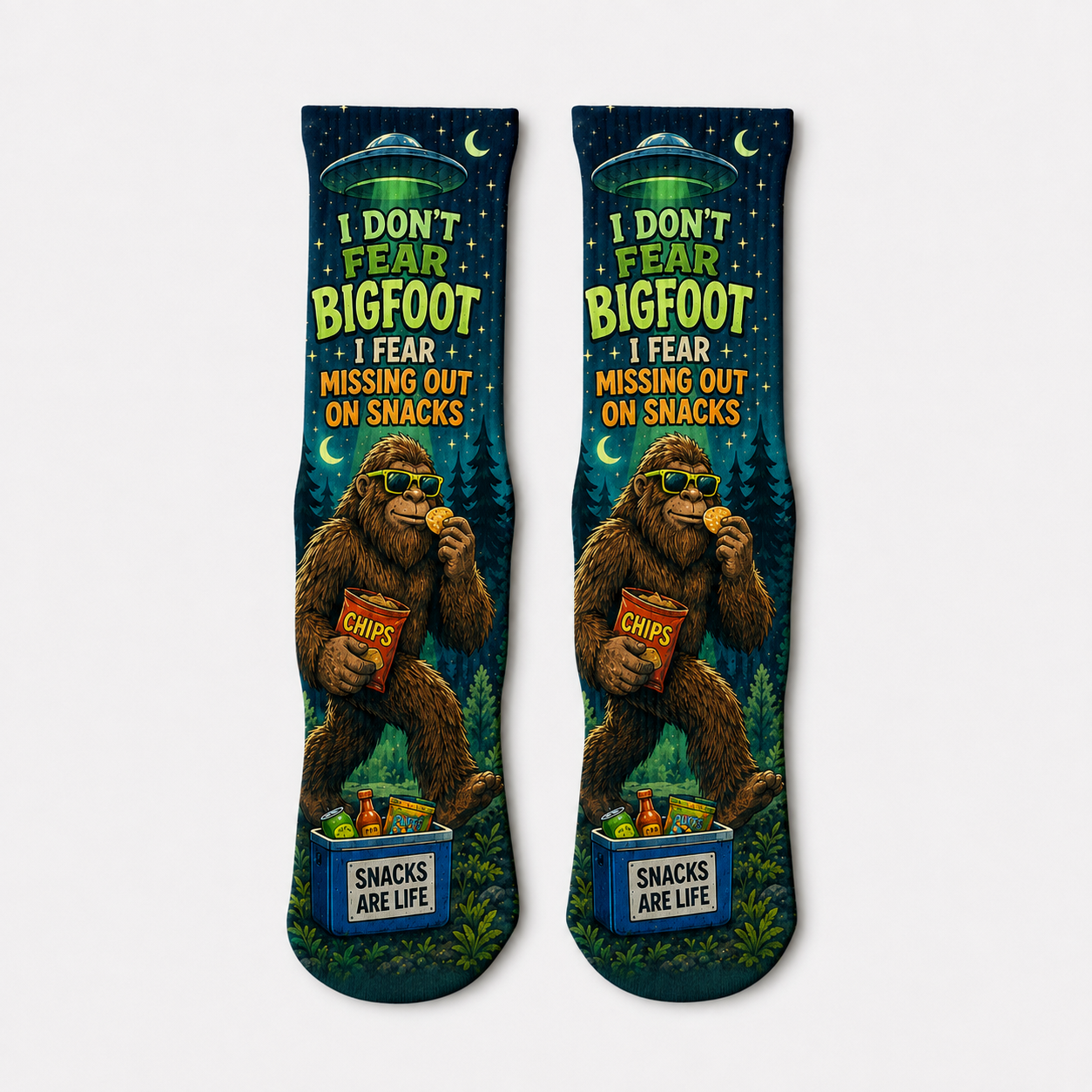Bigfoot No Fear Socks