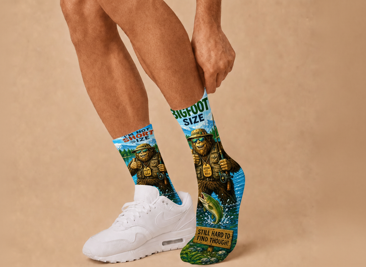 Bigfoot Im Short socks