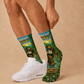 Bigfoot No Mornings socks
