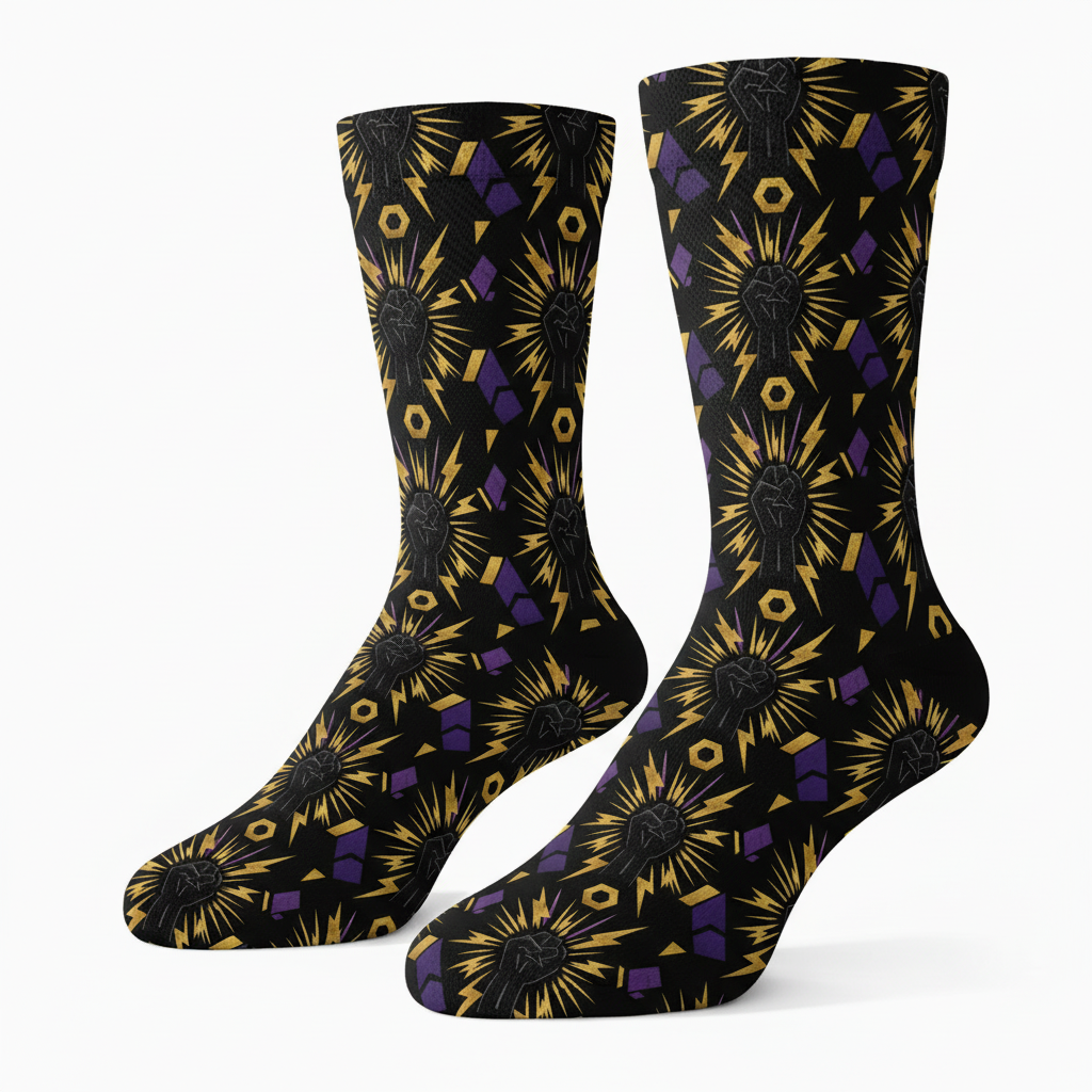 Black Power Socks