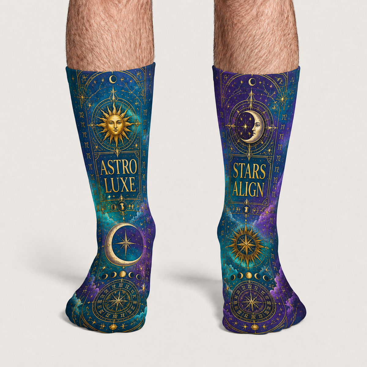 Celestial Astro Luxe socks