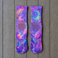 Celestial Moon Garden socks