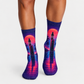 Vape Neon Sunset socks