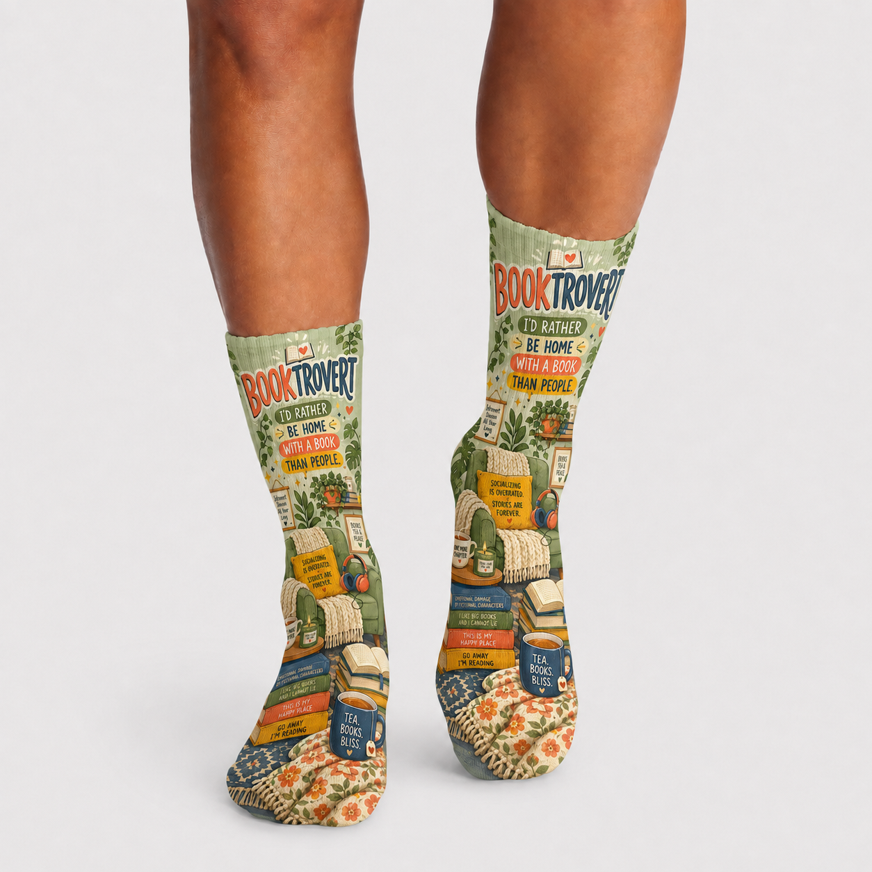 Cozy Bock Booktrovert socks