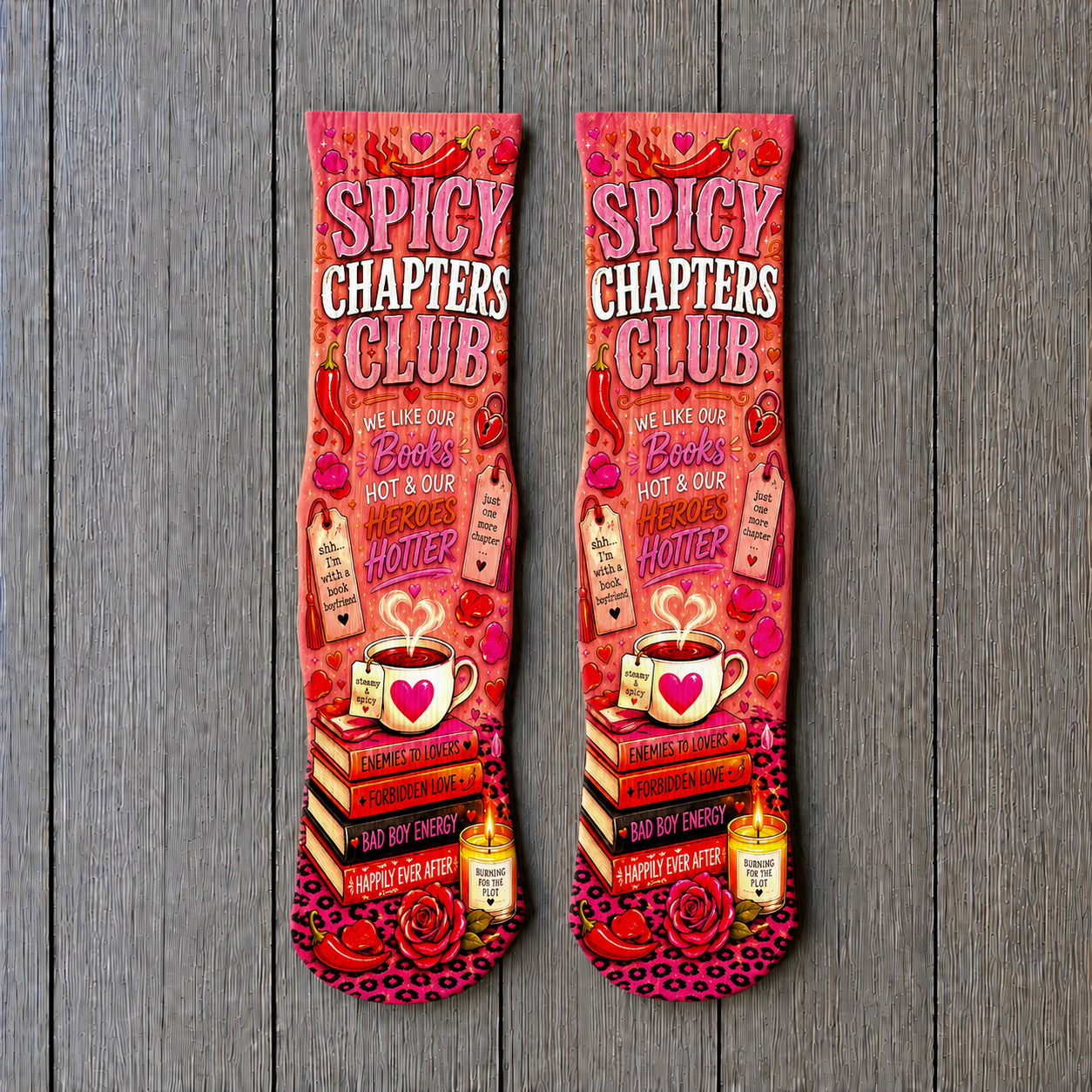 Cozy Box Spicy Chapters socks