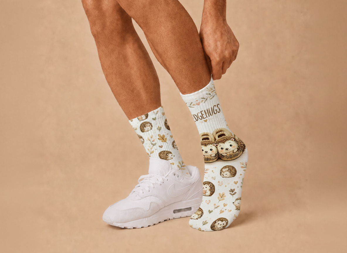 Cozy Hedgehugs socks