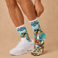 Dad Jokes Seafood Diet socks
