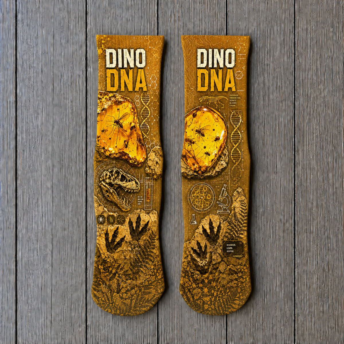 Dino DNA Socks