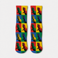 Dinosaur Crew Socks (1, 3 & 5-Pair Options)