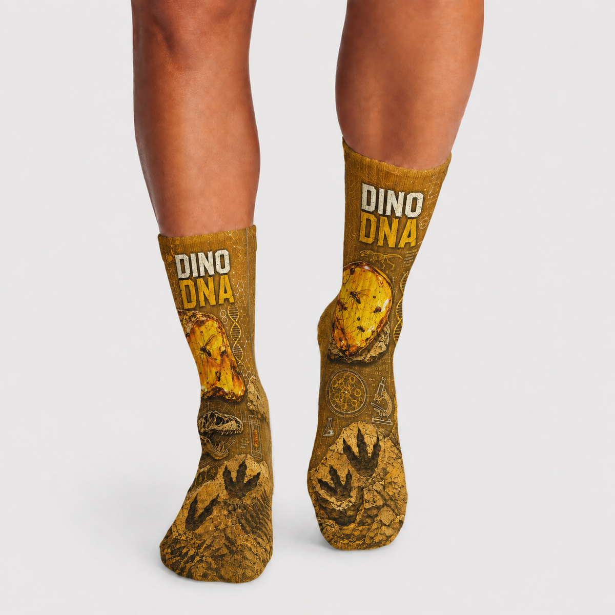 Dino DNA Socks