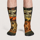 Dino Stomp the Earth socks