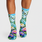 Insects Dragonfly Lotus Pond Socks