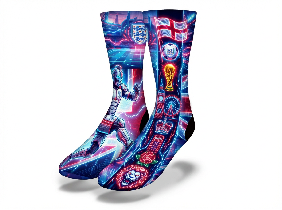 ENGLAND en WC26 Socks