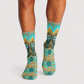 Egyptian Alien Pharaoh Stargaze socks