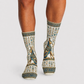 Egyptian Bastet Hieroglyph Queen Socks