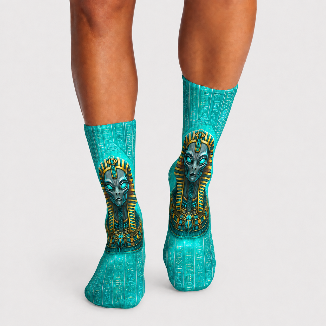 Egyptian Cyber Dynasty Pharaoh socks