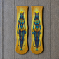 Egyptian Golden Bastet Relic socks