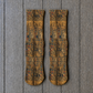 Egyptian Pharaoh´s Gold Script socks