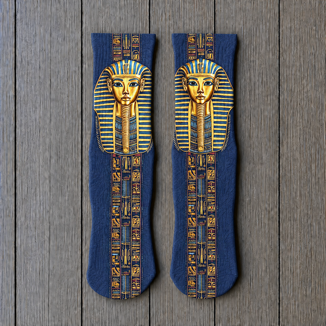 Egyptian Pharaoh Mask socks