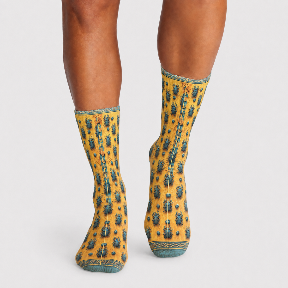 Egyptian Scarab Swarm socks