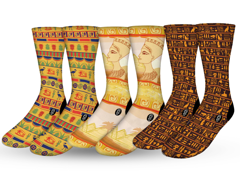 Egyptian Collection Crew Socks (3-Pair Bundles)
