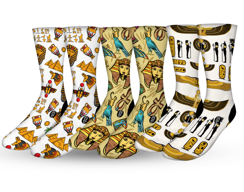 Egyptian Collection Crew Socks (3-Pair Bundles)