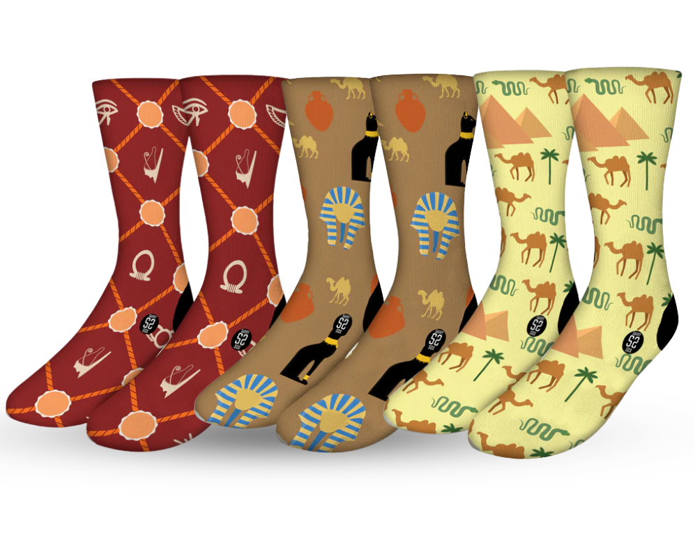 Egyptian Collection Crew Socks (3-Pair Bundles)