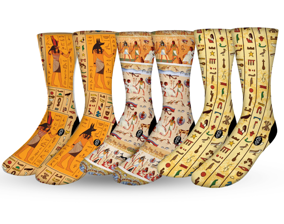 Egyptian Collection Crew Socks (3-Pair Bundles)