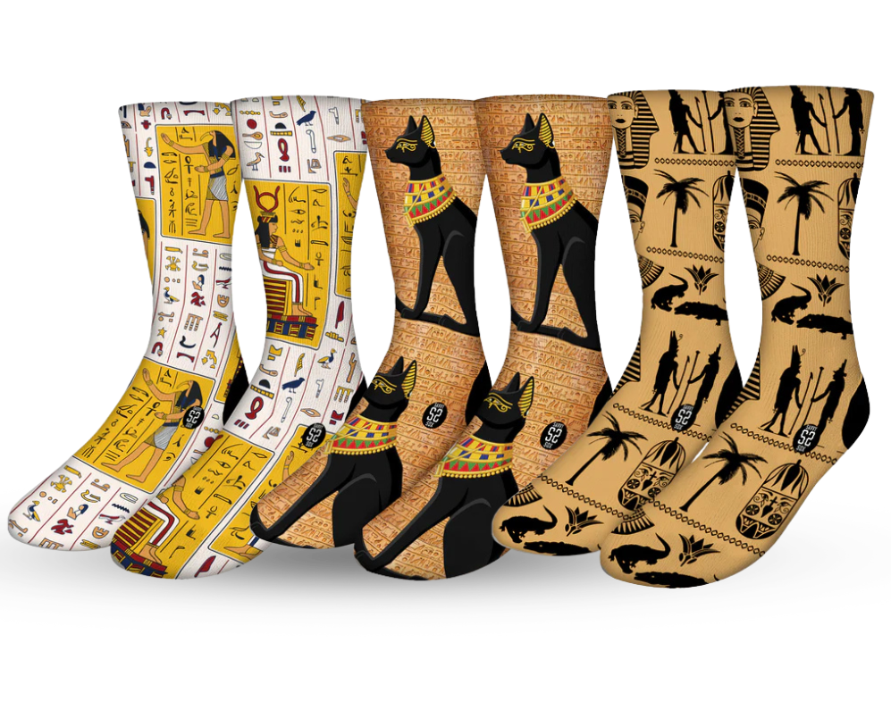 Egyptian Collection Crew Socks (3-Pair Bundles)