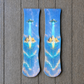 Egyptian Pyramid Beam Encounter socks