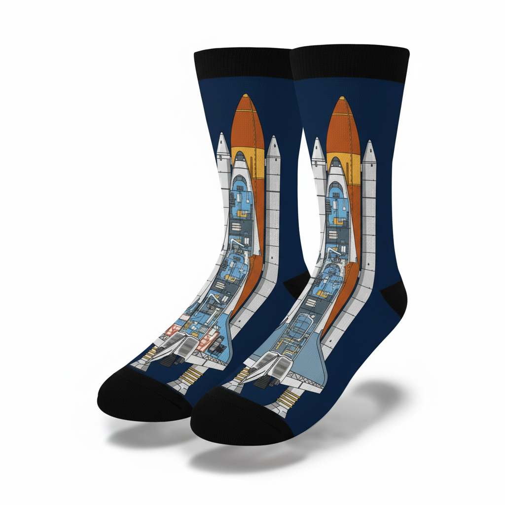 Endeavour Blueprint Socks