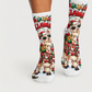 Christmas 35 Fa La La Llama socks