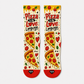 Food Pizza Is My Love Language socks