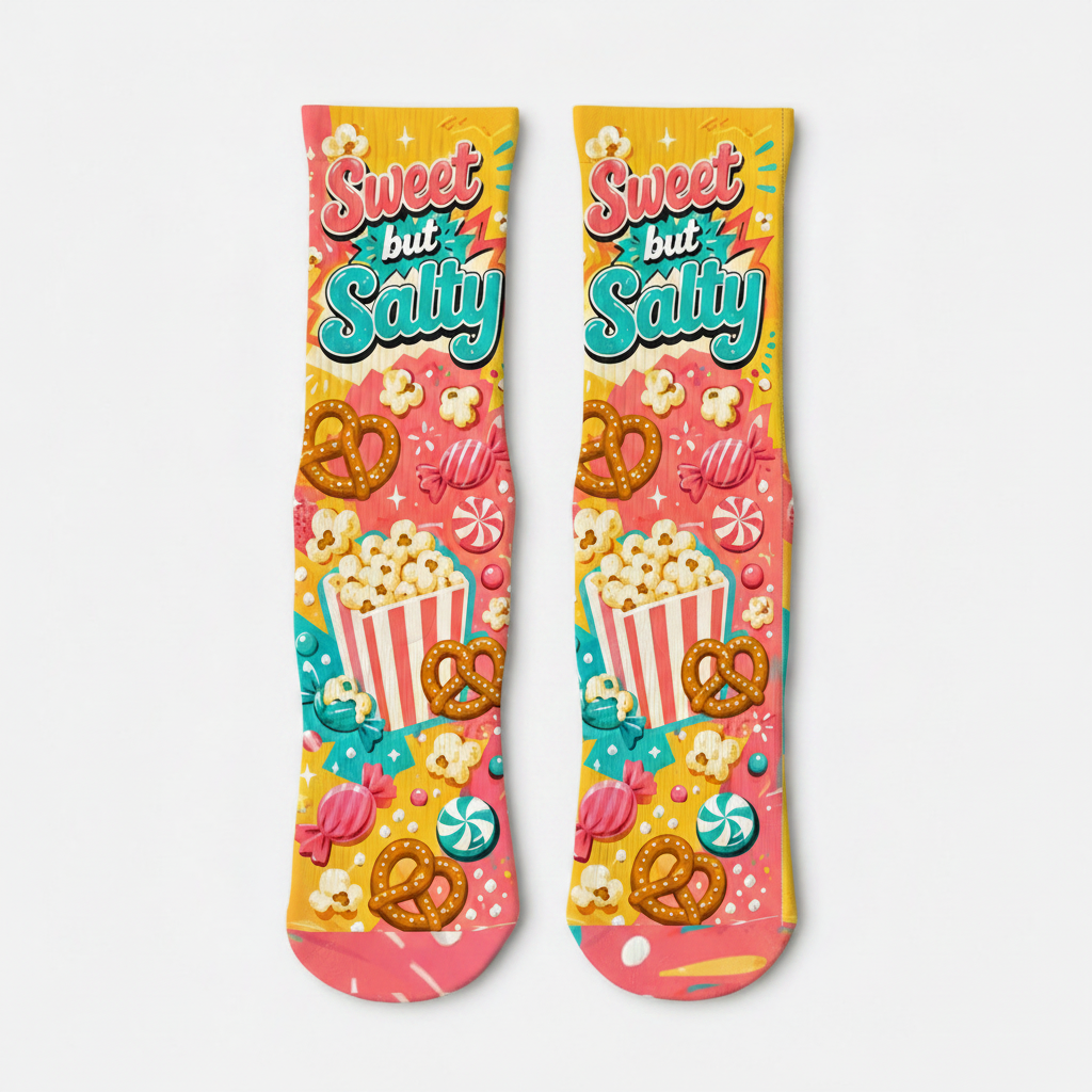 Food Sweet but Salty socks