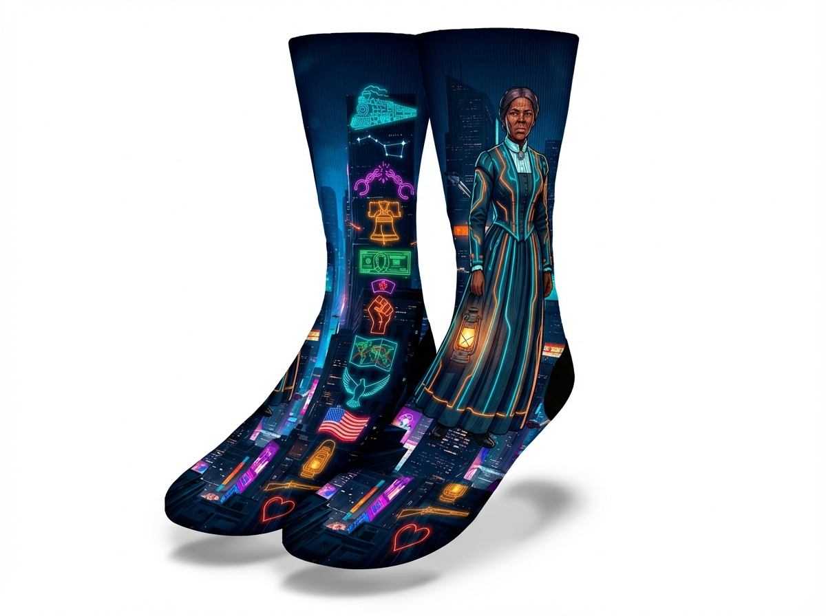 Future Harriet Tubman Socks