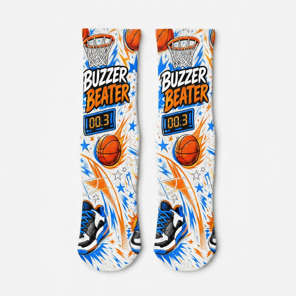 Gameday Buzzer Beater socks