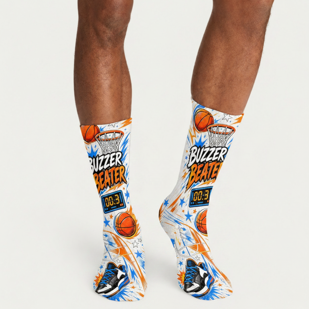 Gameday Buzzer Beater socks