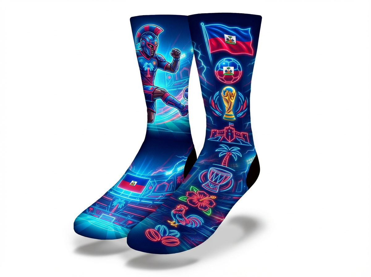 HAITI ht WC26 Socks