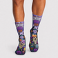 Halloween Cemetery Social Club socks