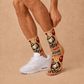 Halloween Clowning Around After Dark socks