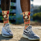 Halloween Clowning Around After Dark socks