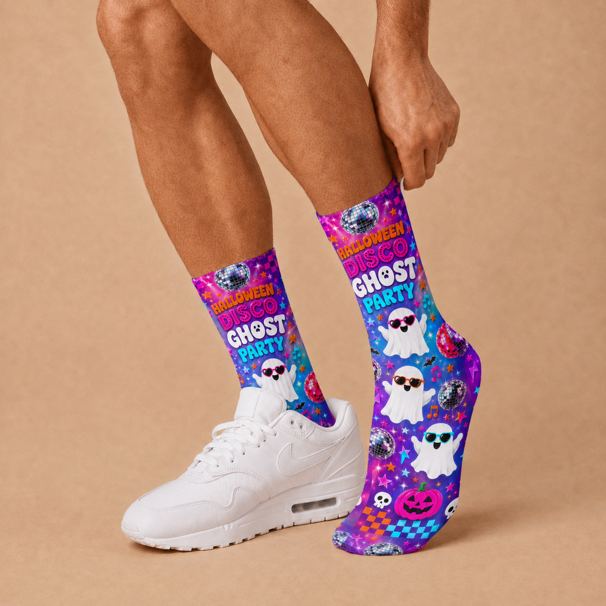 Halloween Disco Party socks