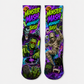 Halloween Monster Mash Midnight Bash socks
