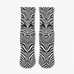 Illusion Hypnotic Zebra Faces socks