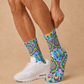 Psychedelic Mandala Burst socks